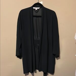 Victoria Secret Black sheer robe lingerie